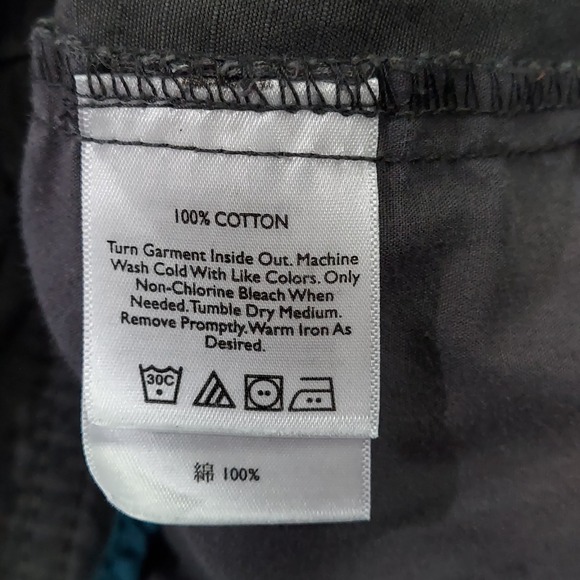 Eddie Bauer Cargo Shorts Women's Size 12 Gray Pockets Outdoor Ripstop Drawstring - Picture 13 of 15